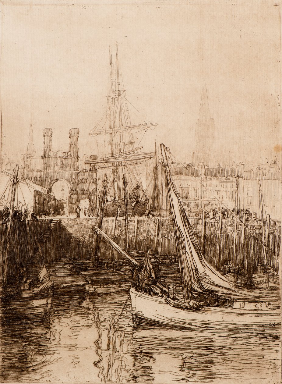 Kuninkaallinen kaari, 1900-luku (etsaus) tekijältä David Foggie