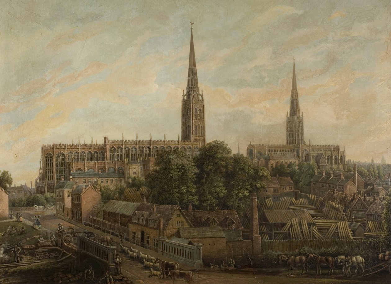 Priory Street, Coventry, 1861 tekijältä David Gee