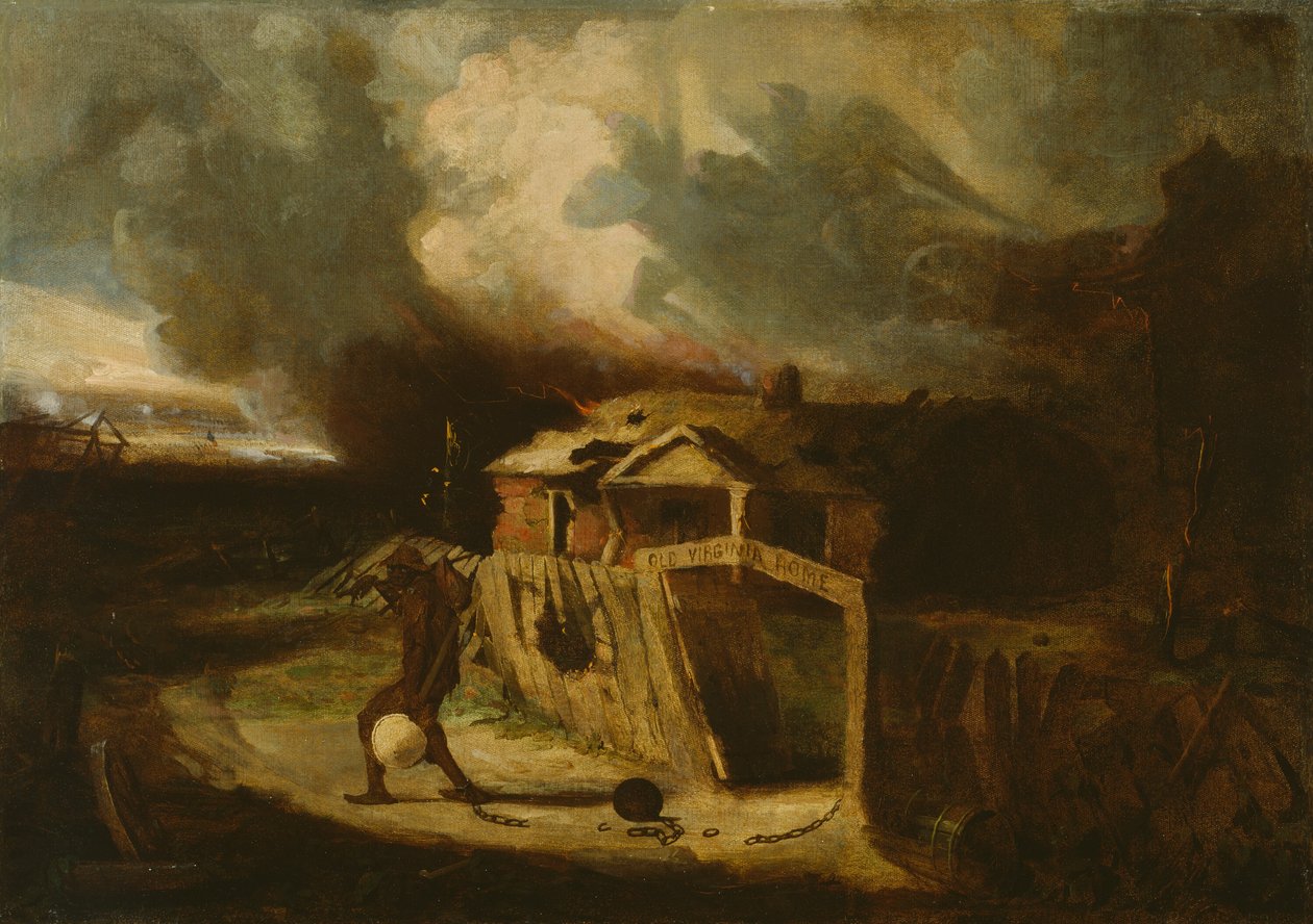 Old Virginia Home, 1864. tekijältä David Gilmour Blythe