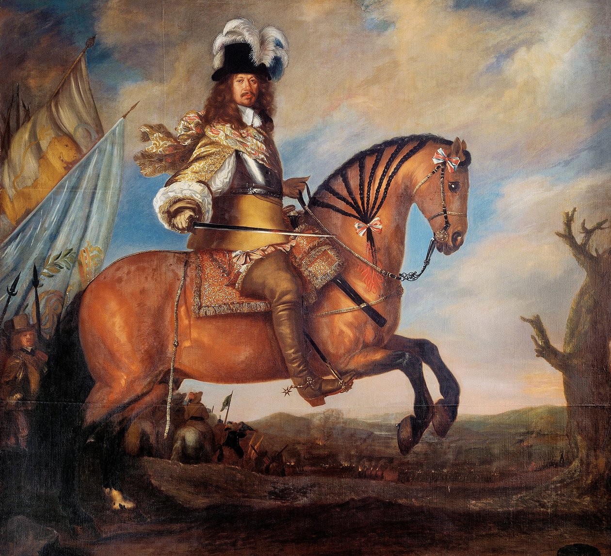 Carl Gustaf Wrangel (1613 - 76) tekijältä David Klöcker Ehrenstrahl