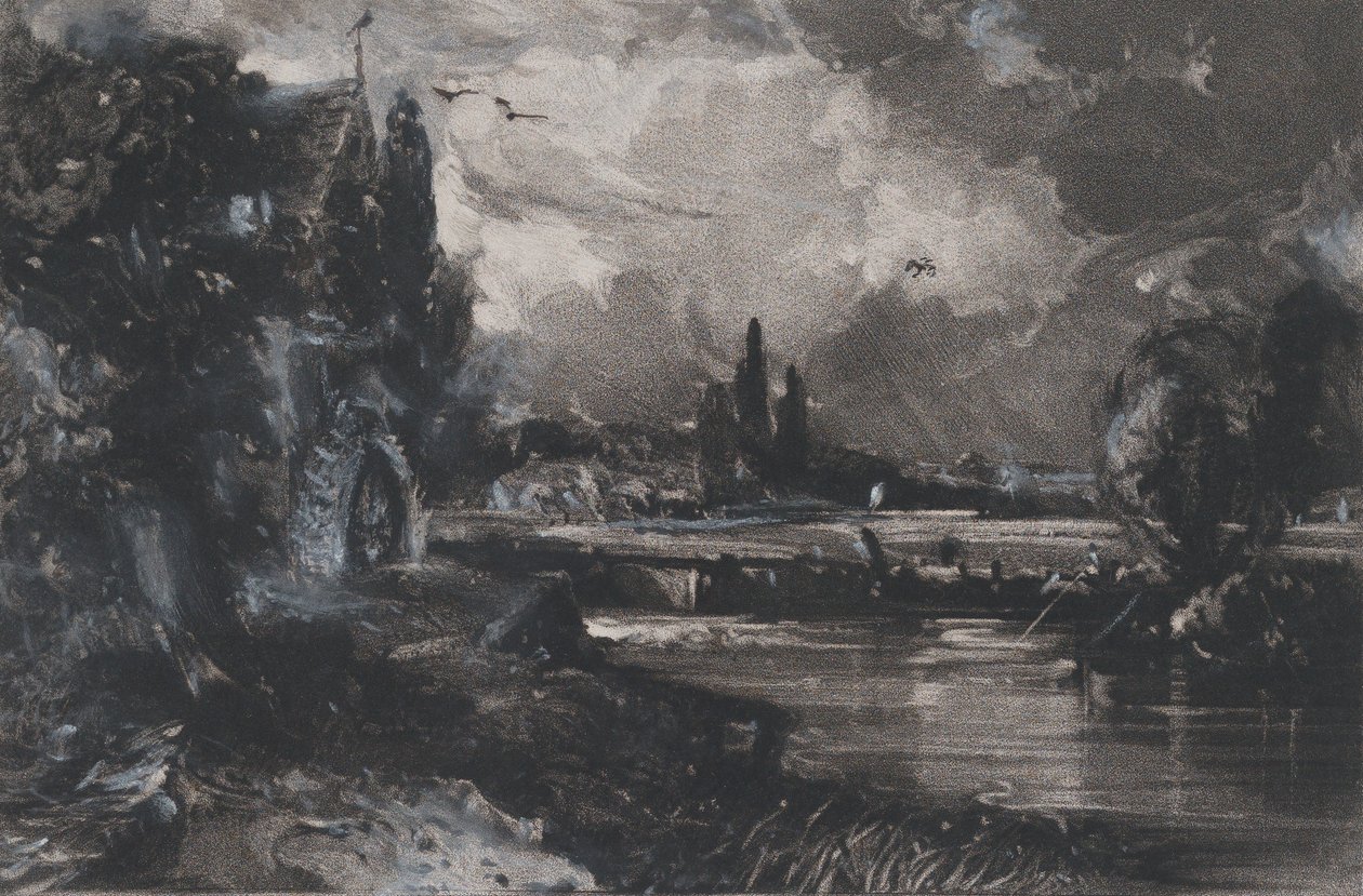 Mylly, 1829. tekijältä David Lucas
