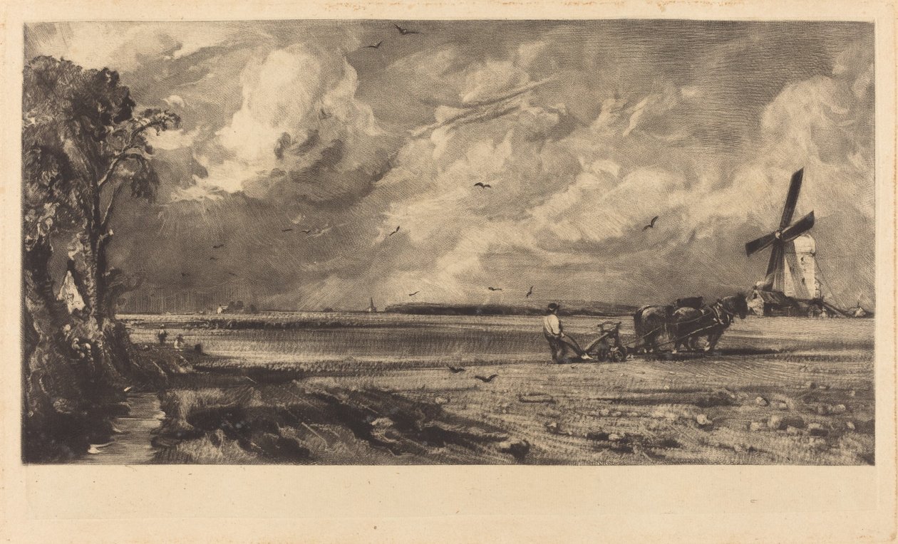 kevät tekijältä David Lucas after John Constable