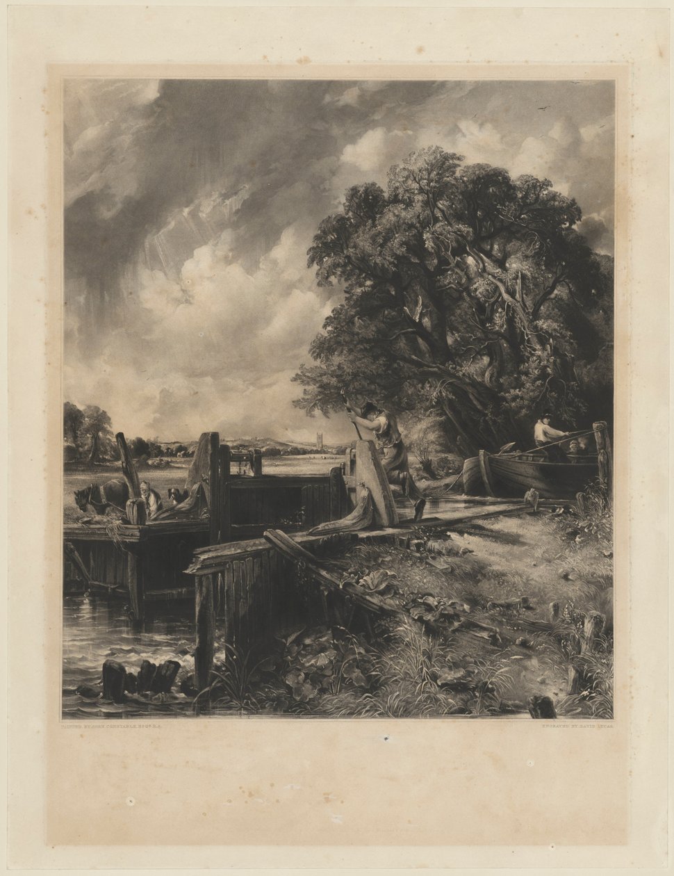 Lukko tekijältä David Lucas after John Constable