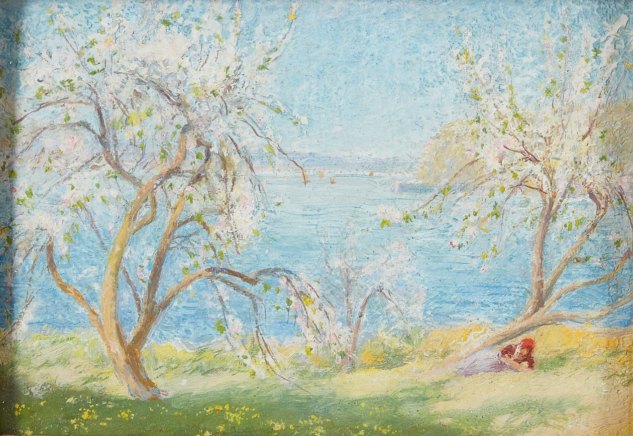 Spring Sunshine (öljy levylle) tekijältä David Murray