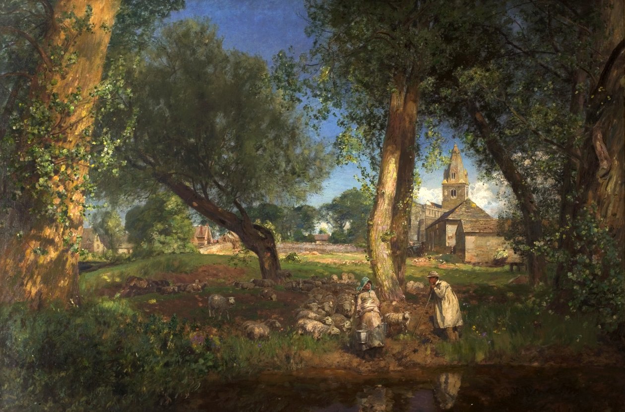 The Tithe Barns, 1905 tekijältä David Murray