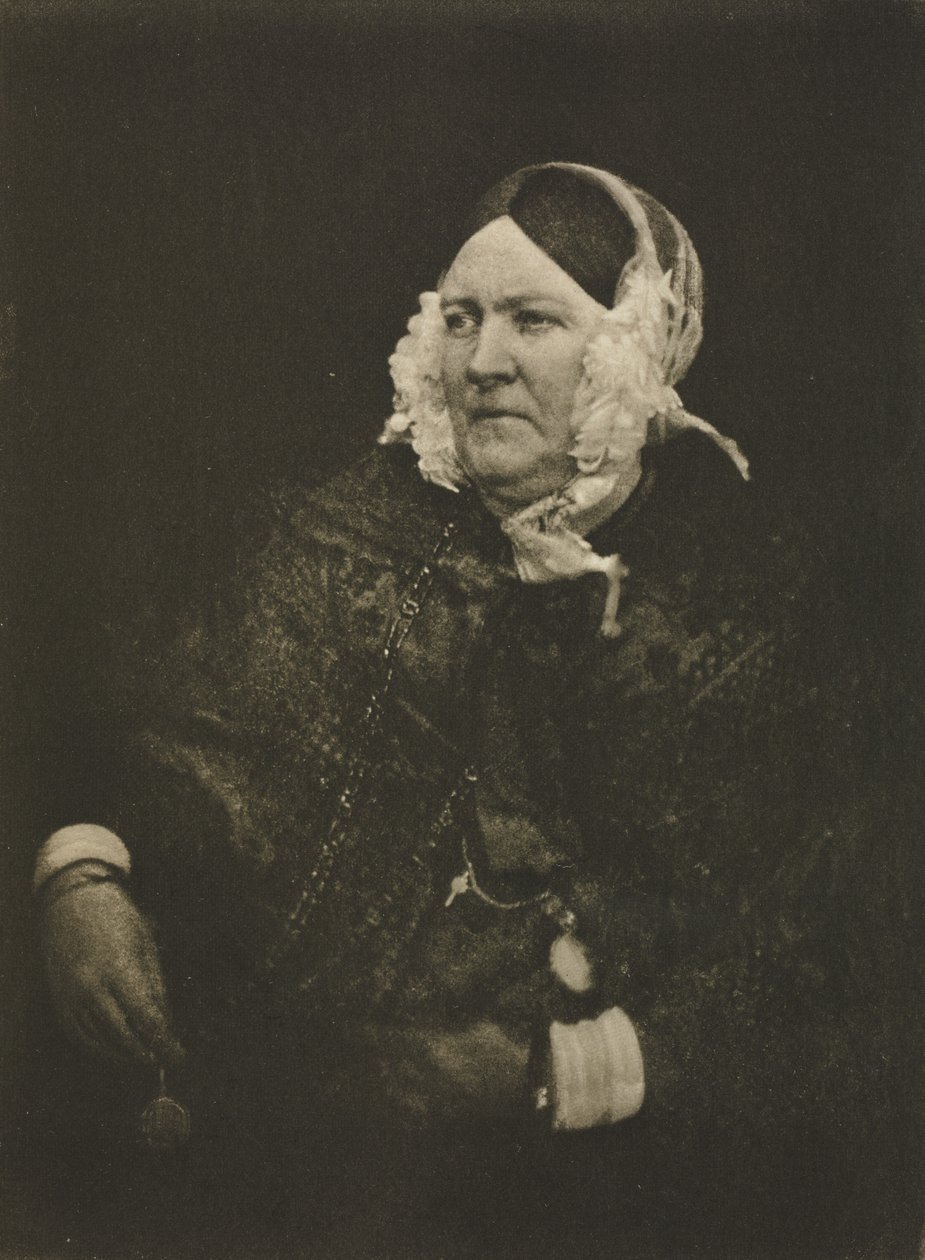 Kameratyö: Mrs. Rigby, 1909. tekijältä David Octavius Hill