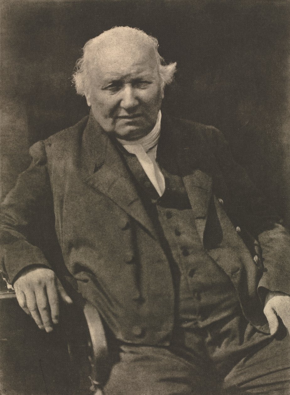Kameratyö: Rehtori Haldane tekijältä David Octavius Hill