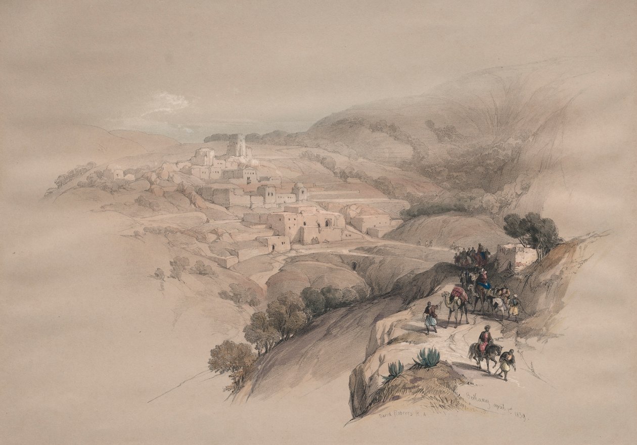 Bethany, 1839. tekijältä David Roberts