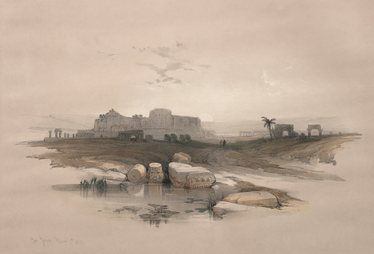 Eleutheropolis tai moderni Beit-Jibrin tekijältä David Roberts