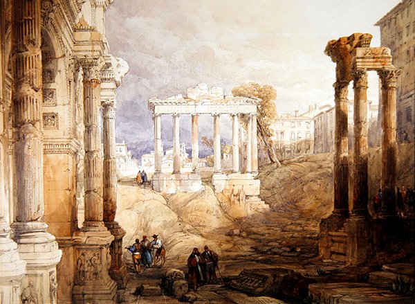 Forum, Rooma tekijältä David Roberts