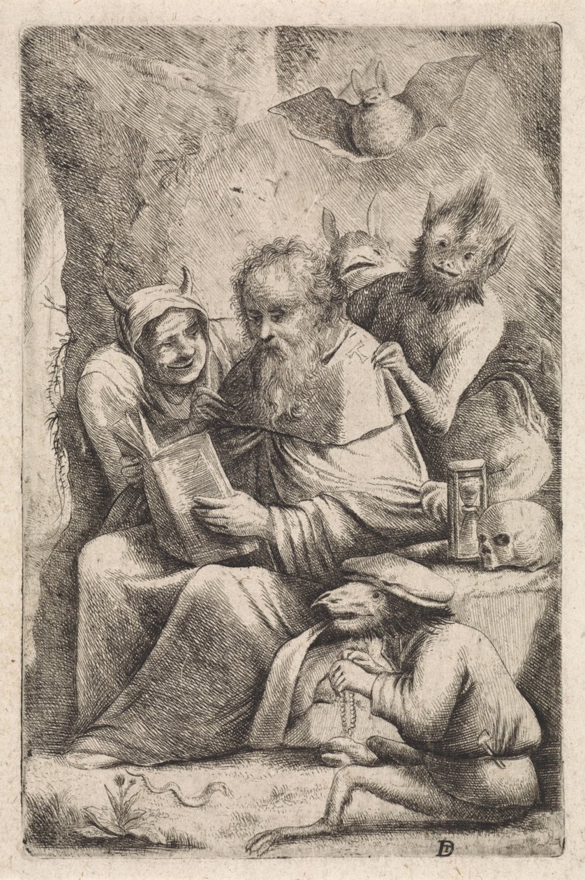 Pyhän Antoniuksen vetoomus tekijältä David Teniers (II)