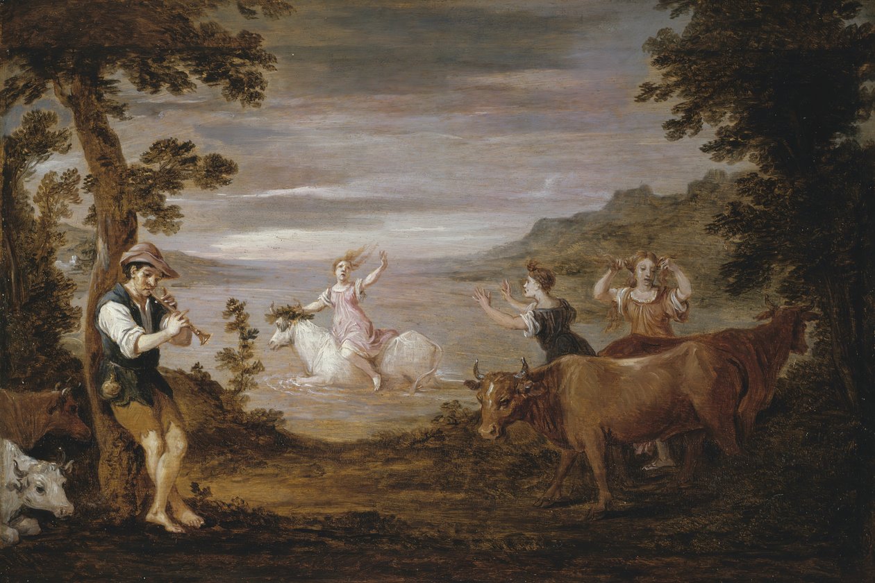 Europan raiskaus, 165456. tekijältä David Teniers II