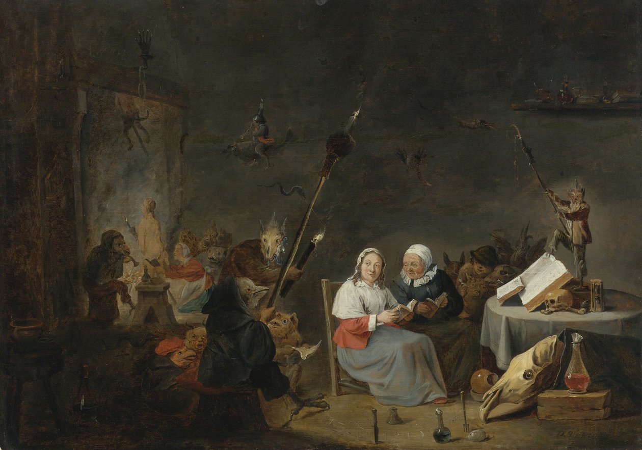 Noidat sapatti tekijältä David Teniers the Younger