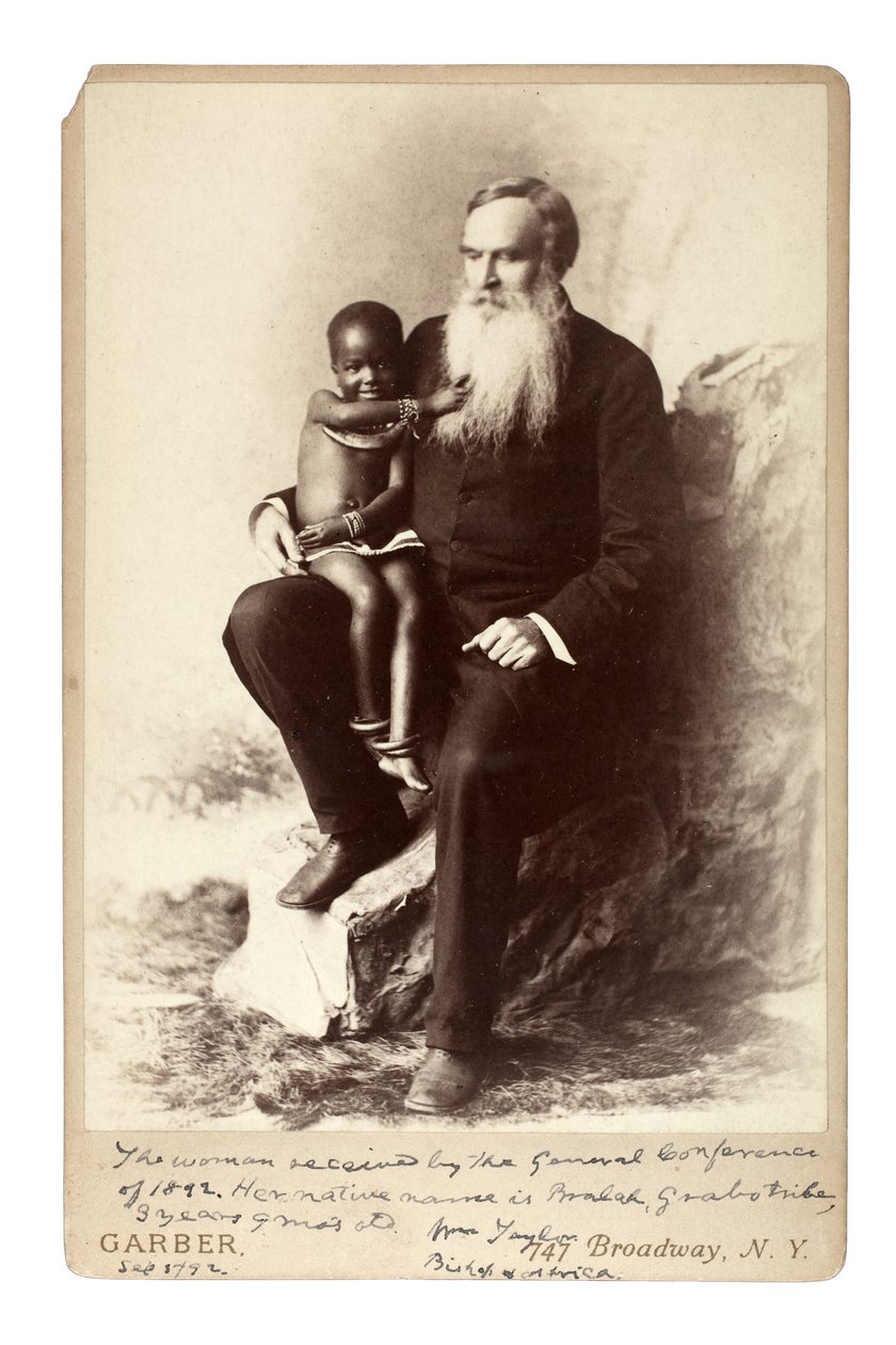 Piispa Taylor ja Bralah, New York, 1892 (gelatiinihopeaprintti) tekijältä Davis Garber