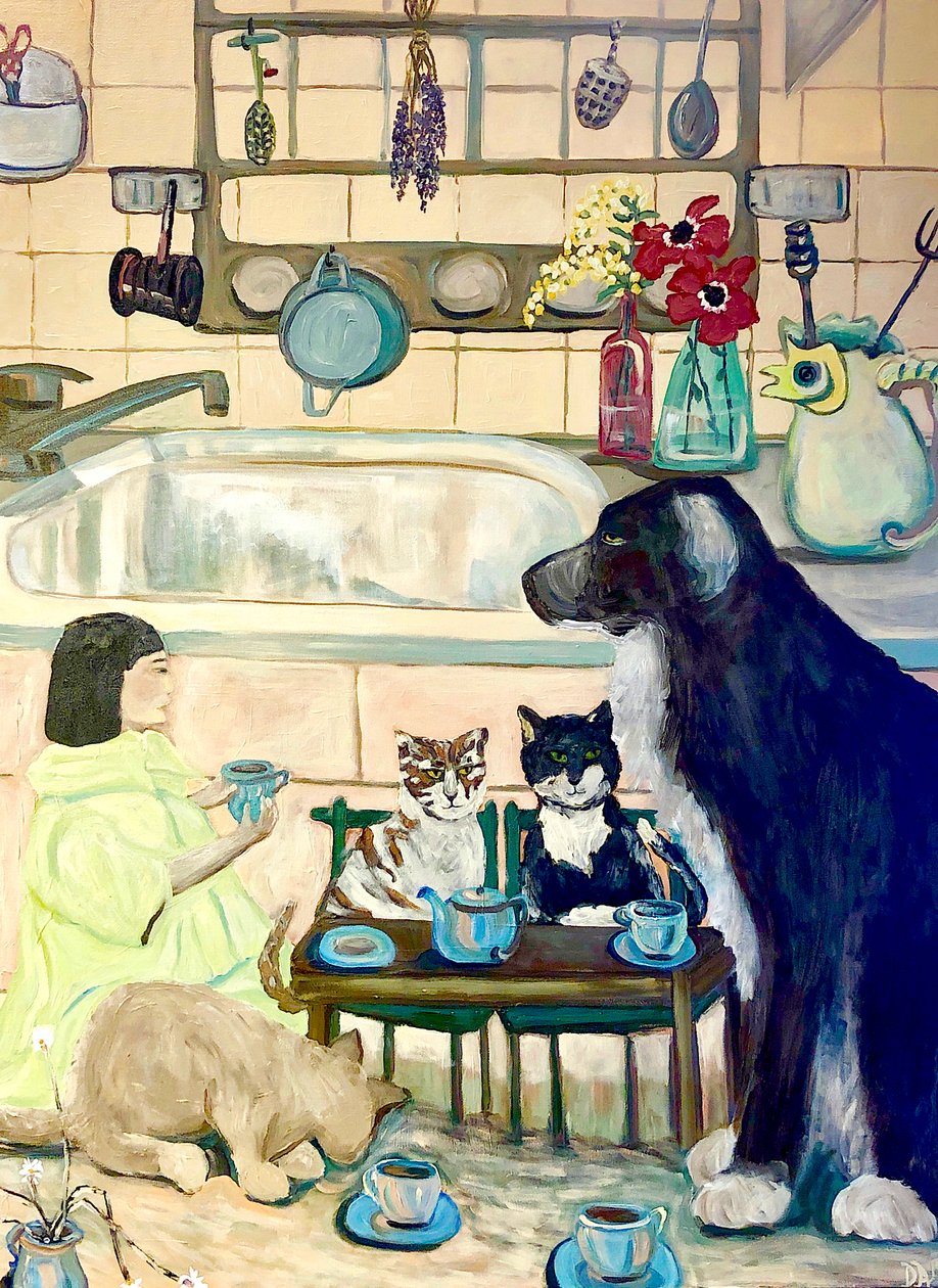 Antiikkinen tee, 2016 tekijältä Deborah Eve Alastra