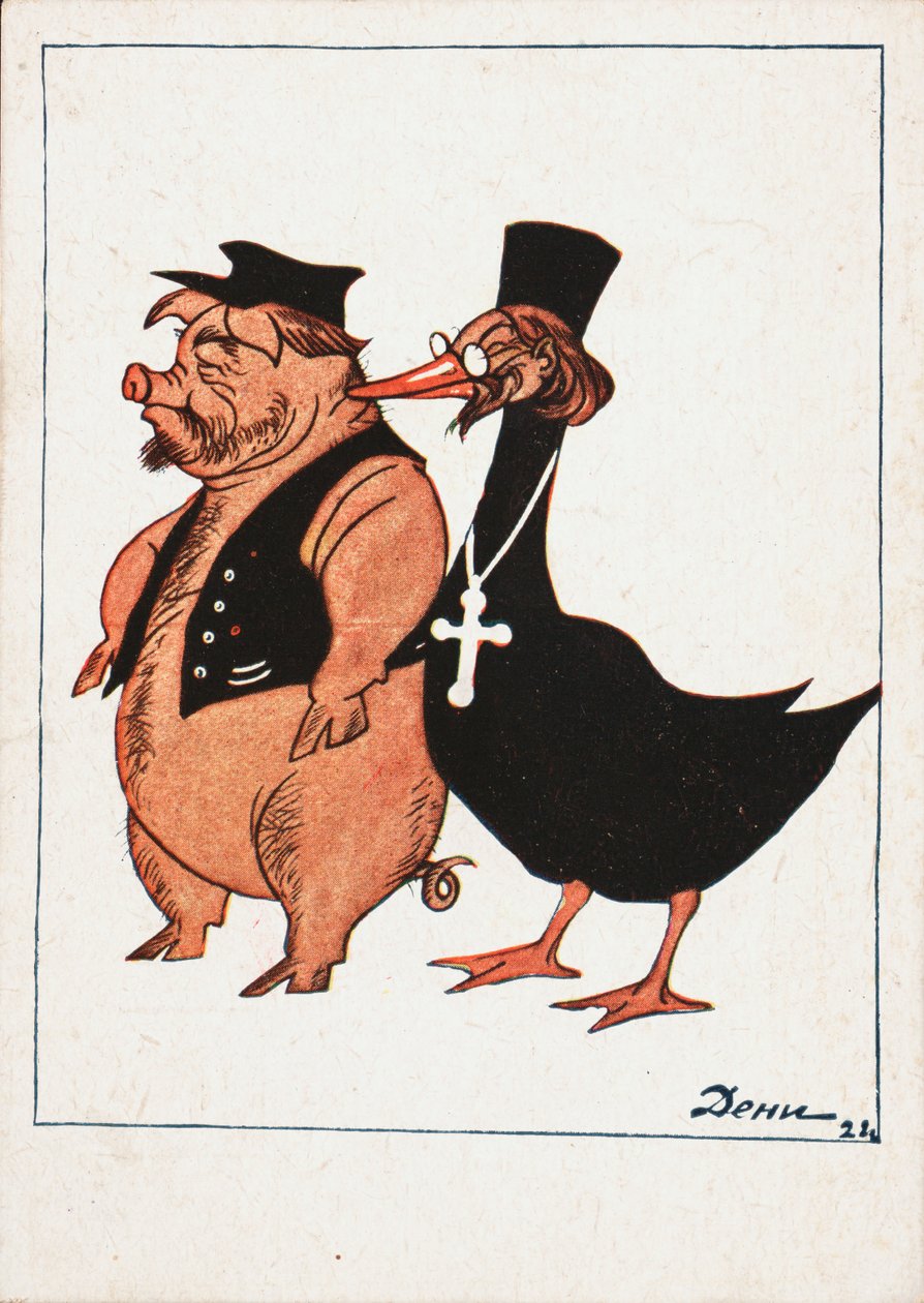 Kulak ja pappi, 1922. tekijältä Deni