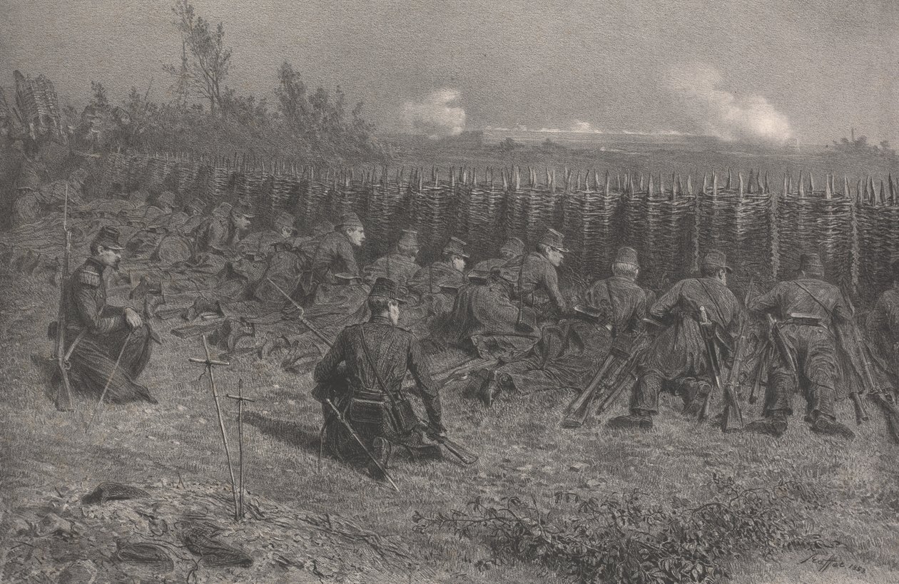 Lentävä Sape tekijältä Denis Auguste Marie Raffet
