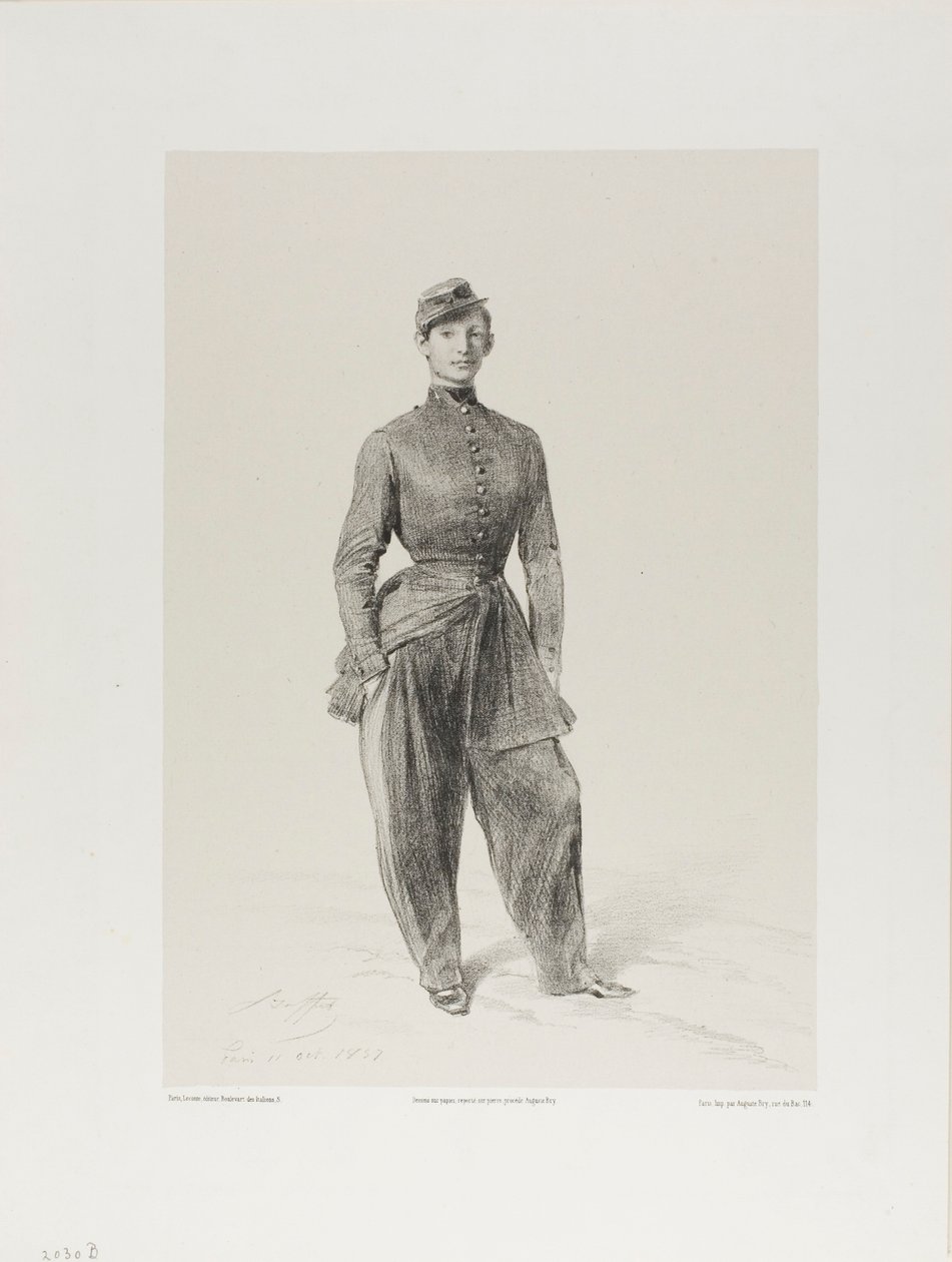 Auguste Raffetin muotokuva tekijältä Denis Auguste Marie Raffet