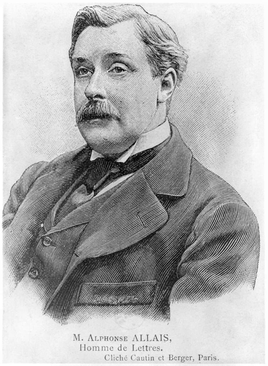 Alphonse Allais (1855-1905) 1800-luvun loppupuoli tekijältä Desire Mathieu Quesnel