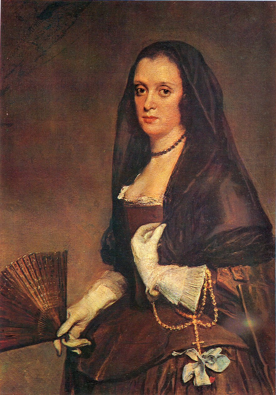 Dama con abanico tekijältä Diego Velázquez