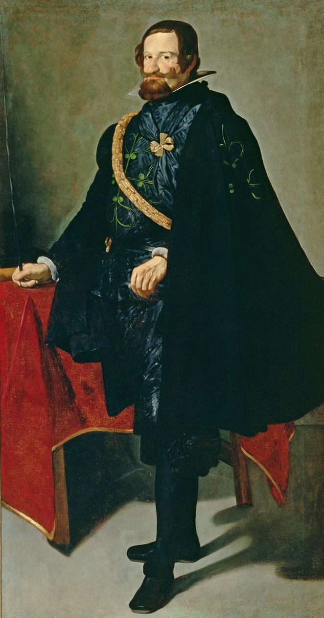 Don Gaspar de Guzman (1587-1645) kreiviherttua de Olivares tekijältä Diego Velázquez