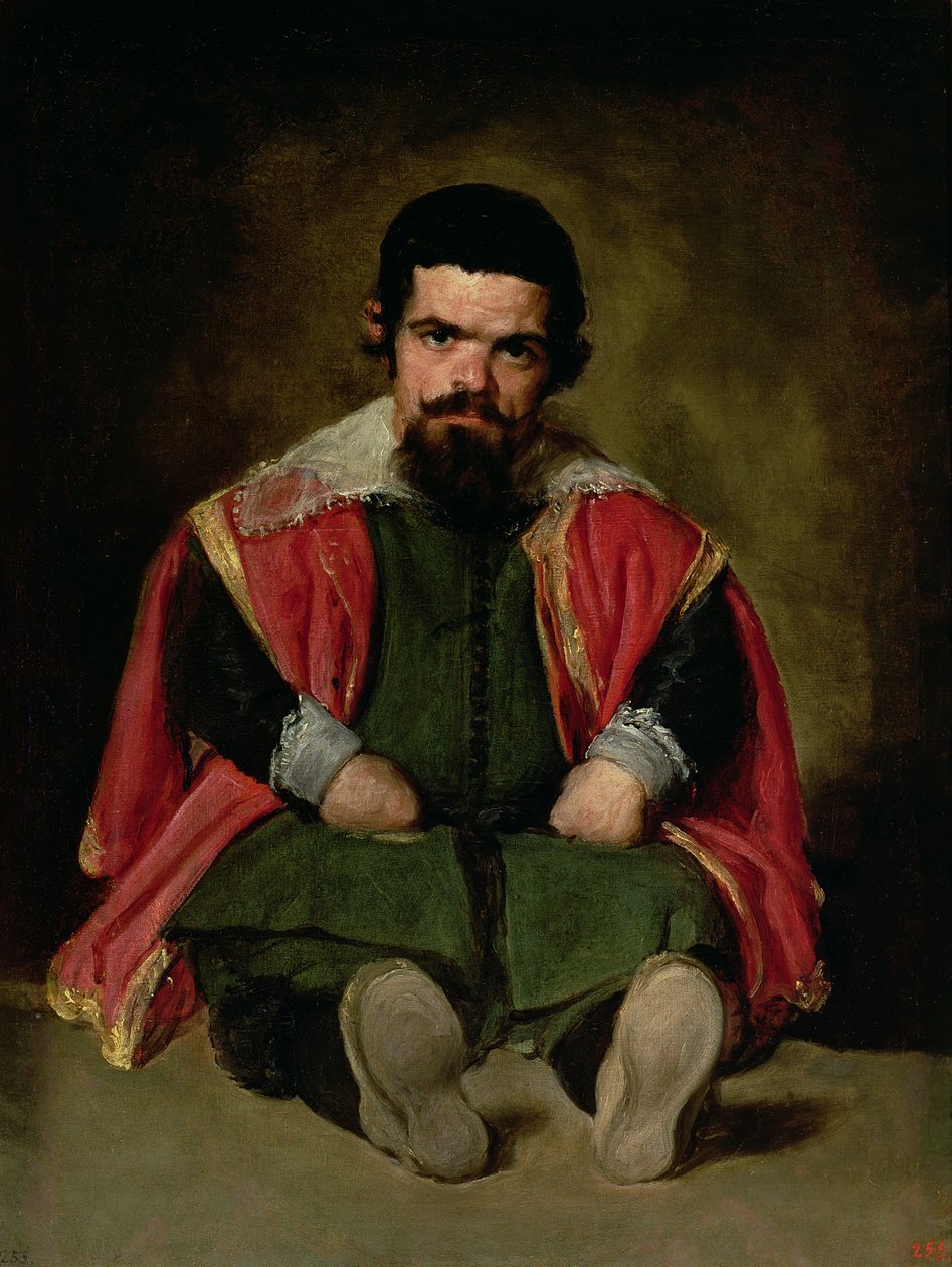 Don Sebastian de Morra, n. 1643-1644 tekijältä Diego Velázquez