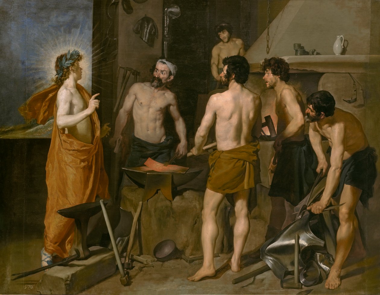 La Fragua de Vulcano tekijältä Diego Velázquez