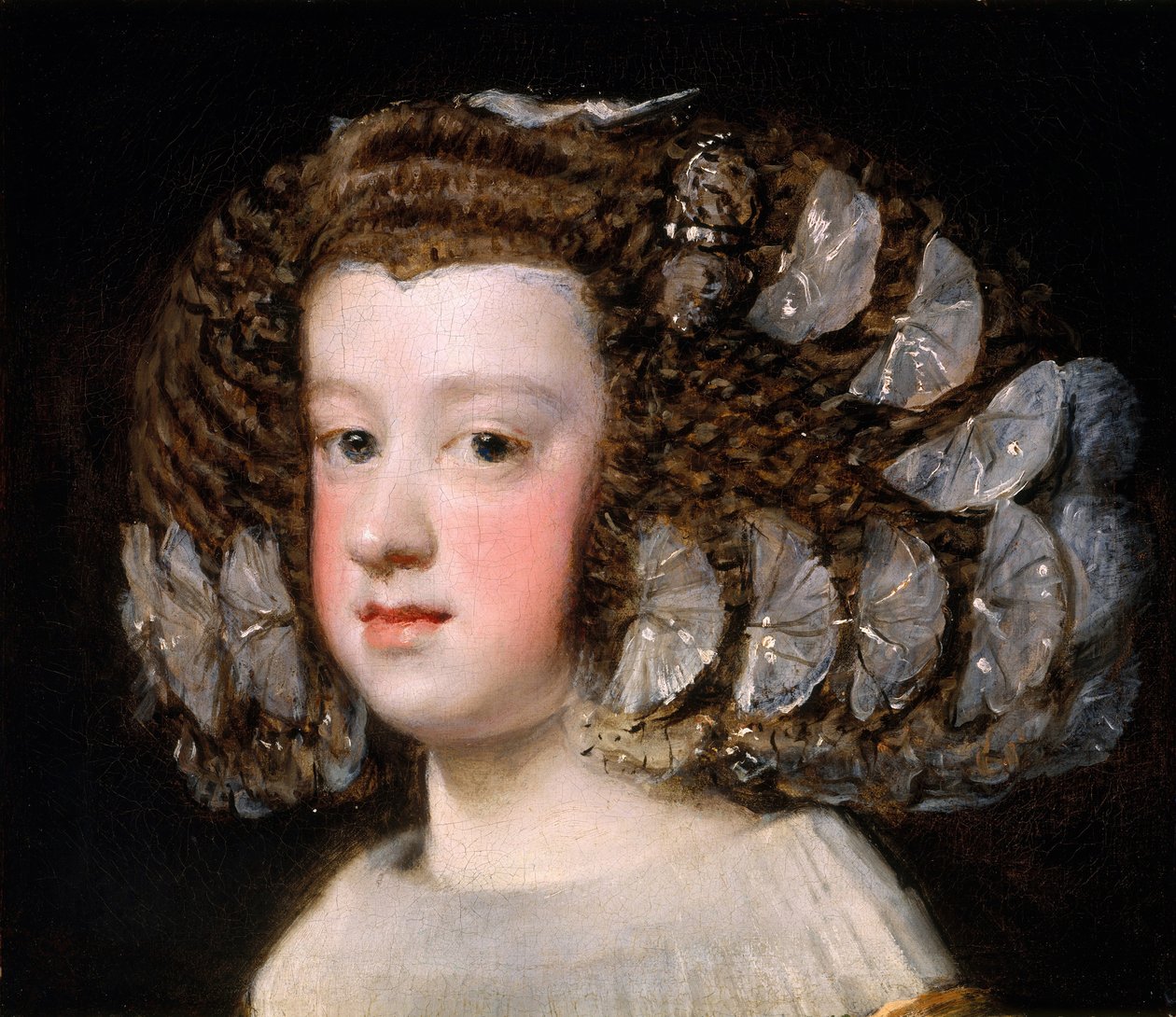 Infanta Maria Theresa, espanjalaisen Philip IV:n tytär tekijältä Diego Velázquez