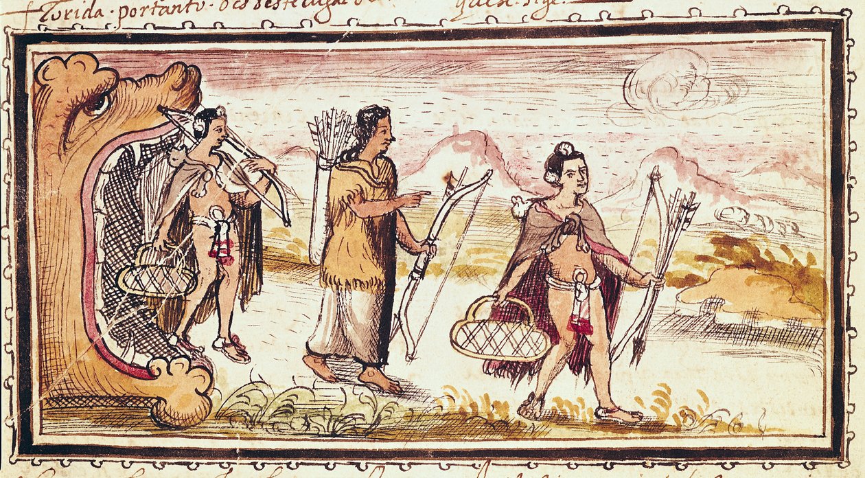 Metsästys, 1579 tekijältä Diego Duran