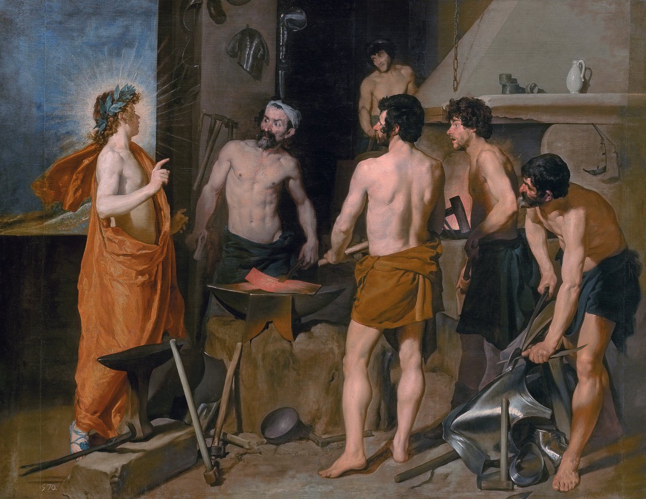 Apollo Vulcanin pajassa tekijältä Diego Velázquez