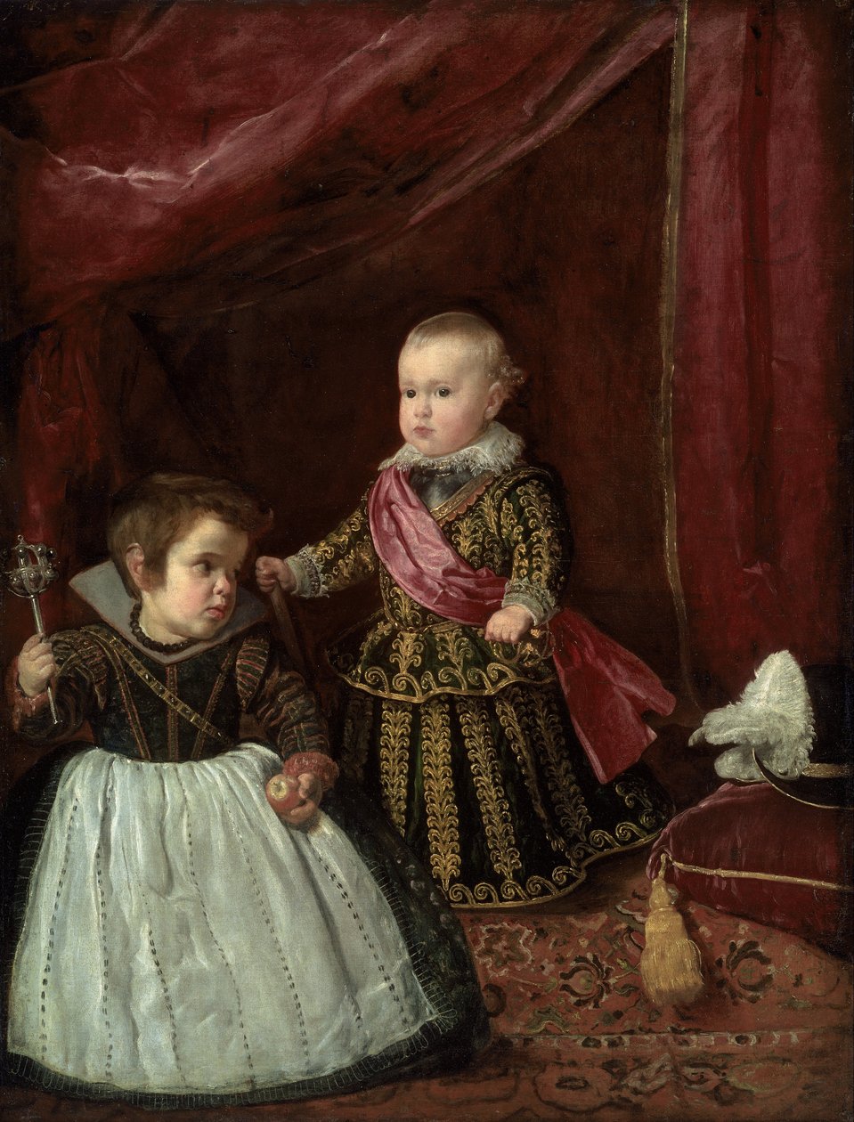 Don Baltasar Carlos ja kääpiö tekijältä Diego Velázquez