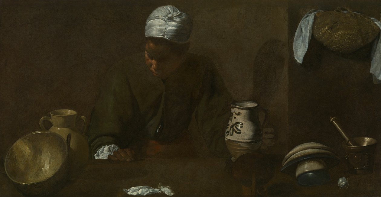 Keittiö kohtaus tekijältä Diego Velázquez