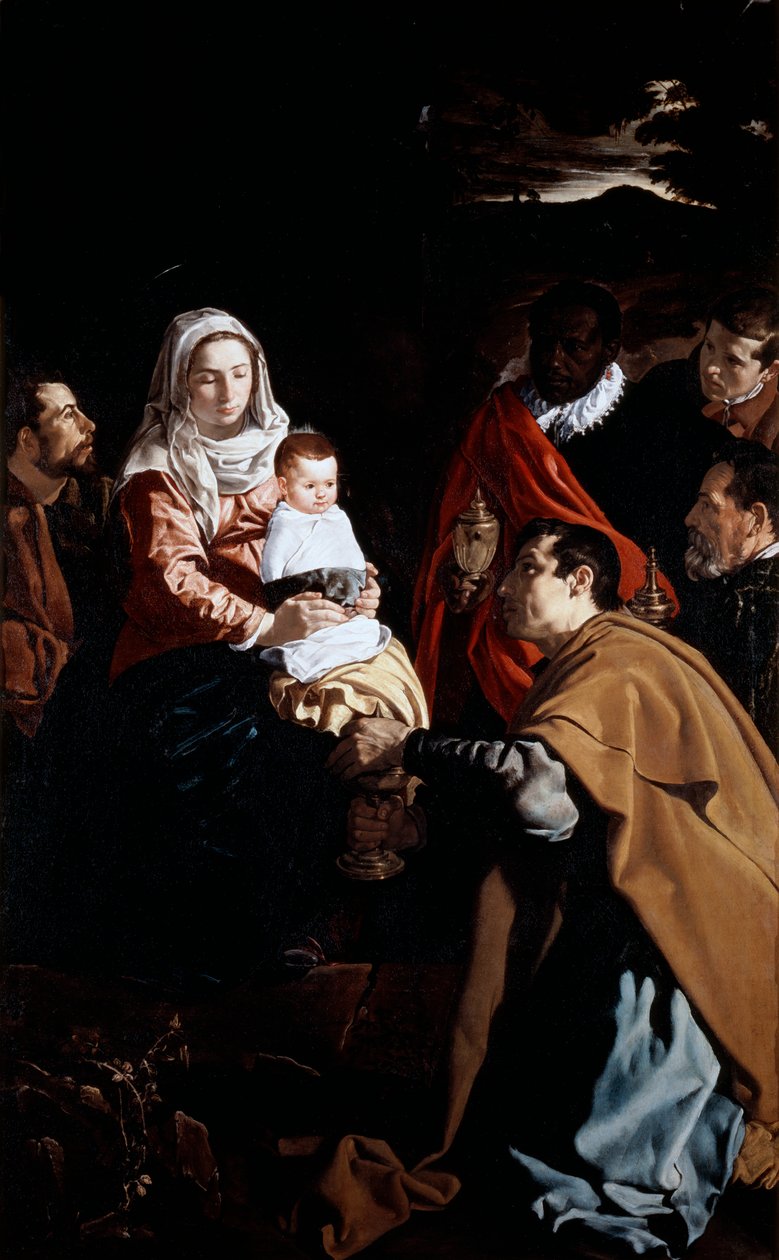 Maagien palvonta, 1619. tekijältä Diego Velázquez