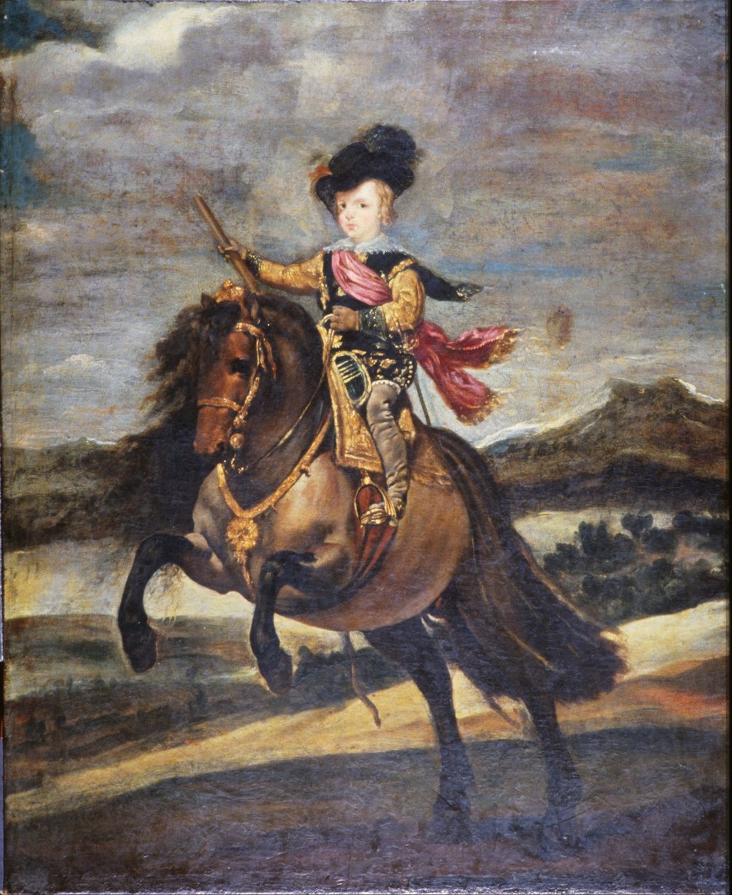 Infante Baltasar Carlos hevosella tekijältä Diego Velázquez