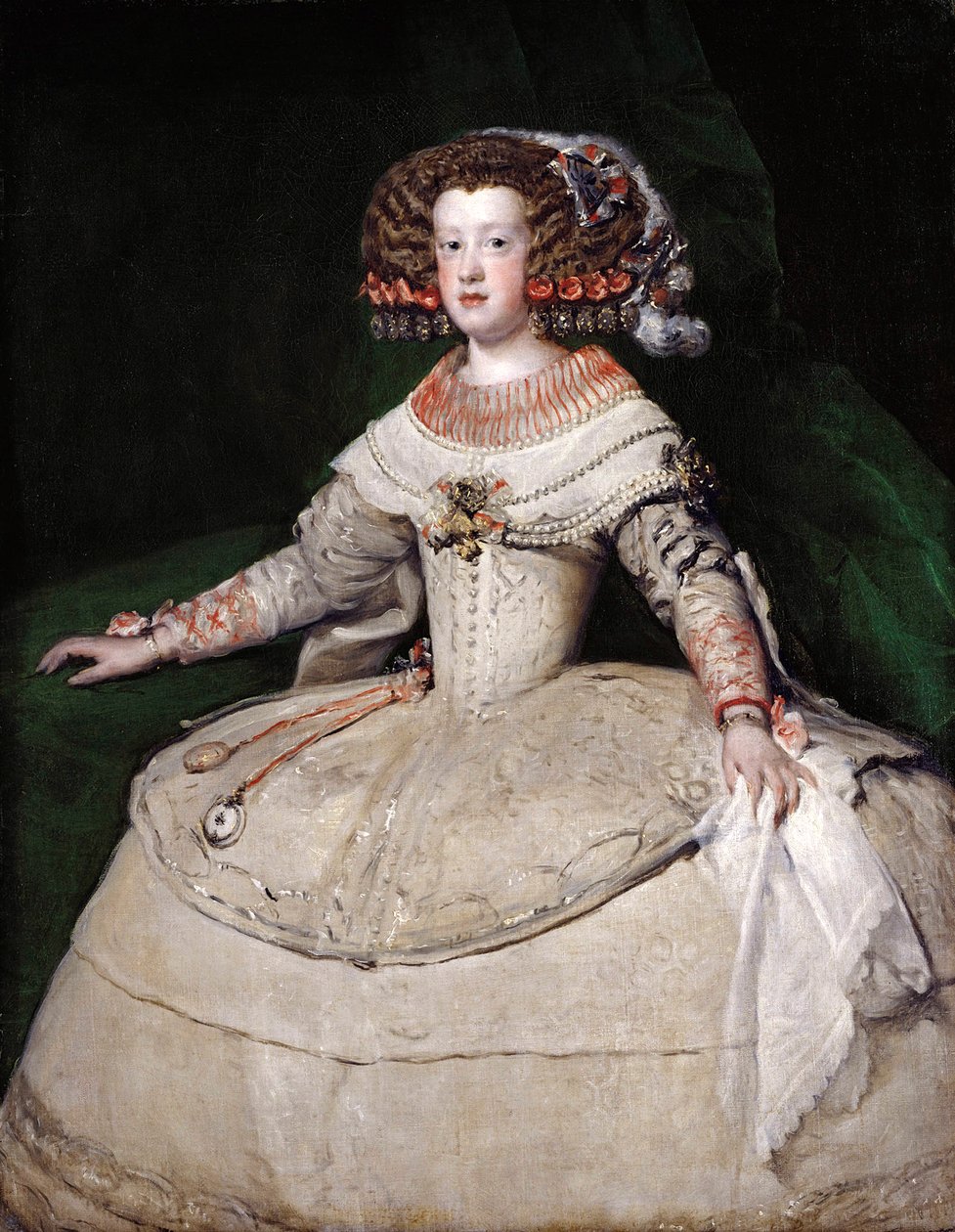 Espanjalainen Maria Teresa, 1650-luku tekijältä Diego Velázquez