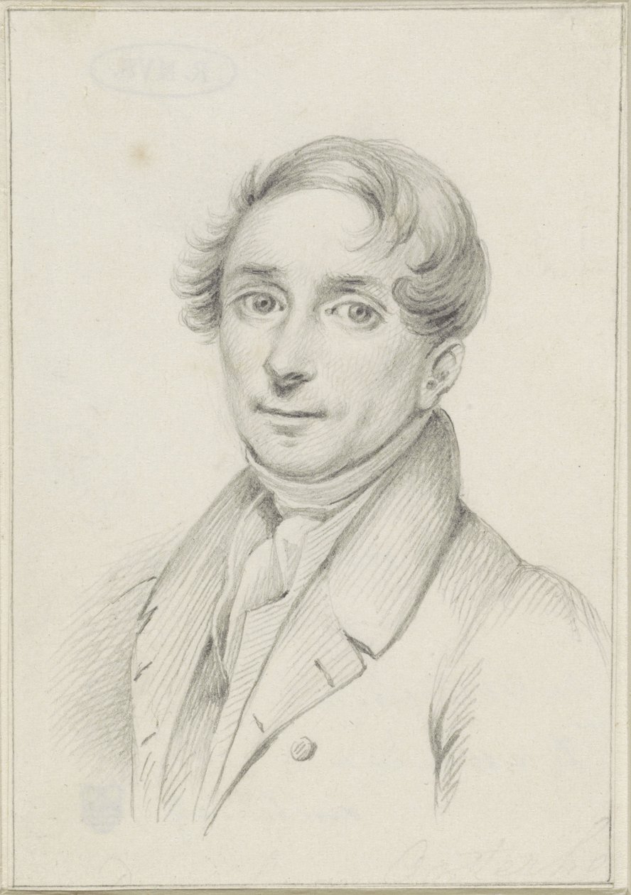 Zelfportret van Dirk van Oosterhoudt tekijältä Dirk van Oosterhoudt  