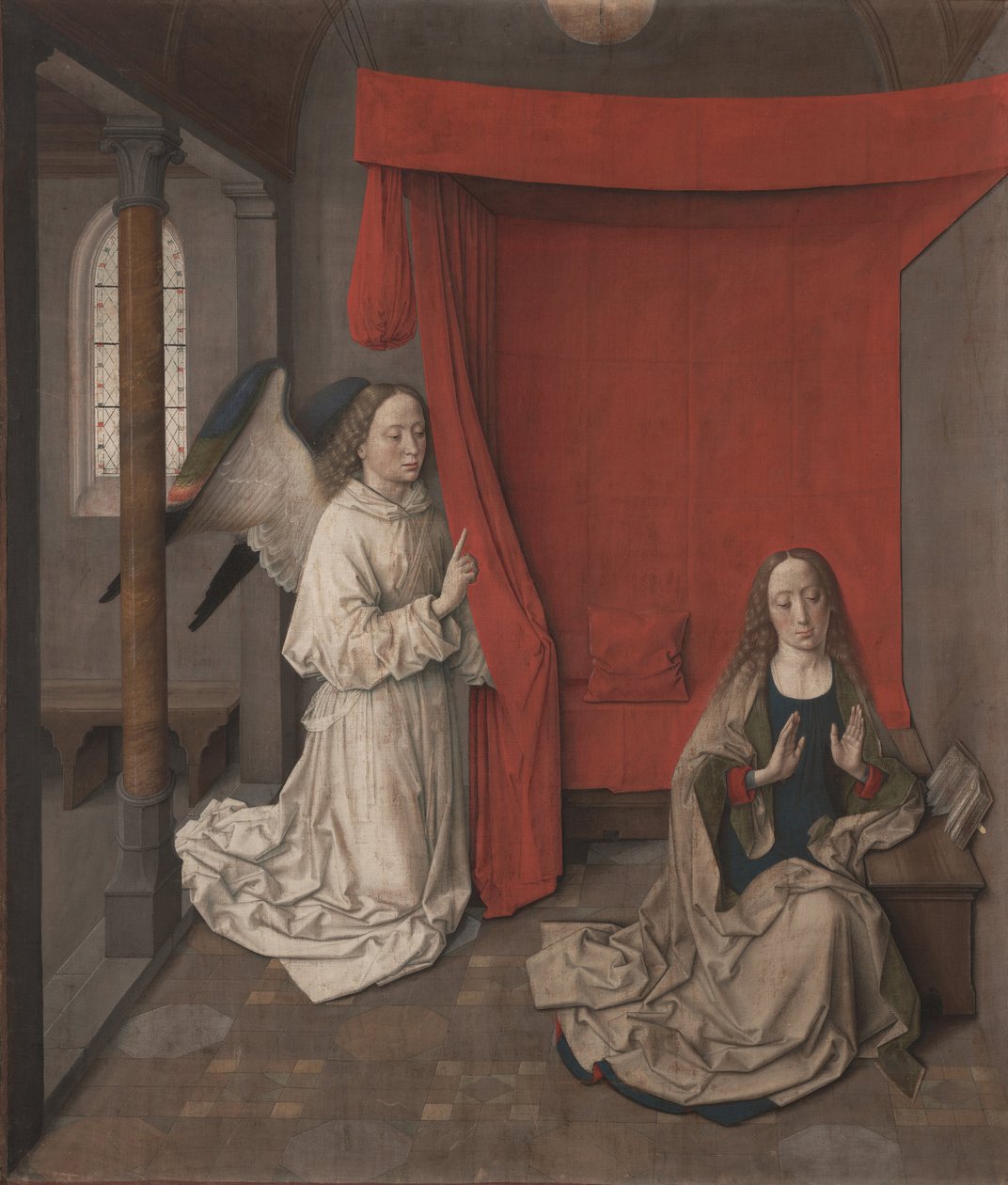 Ilmoitus, noin 1455 tekijältä Dirk Bouts