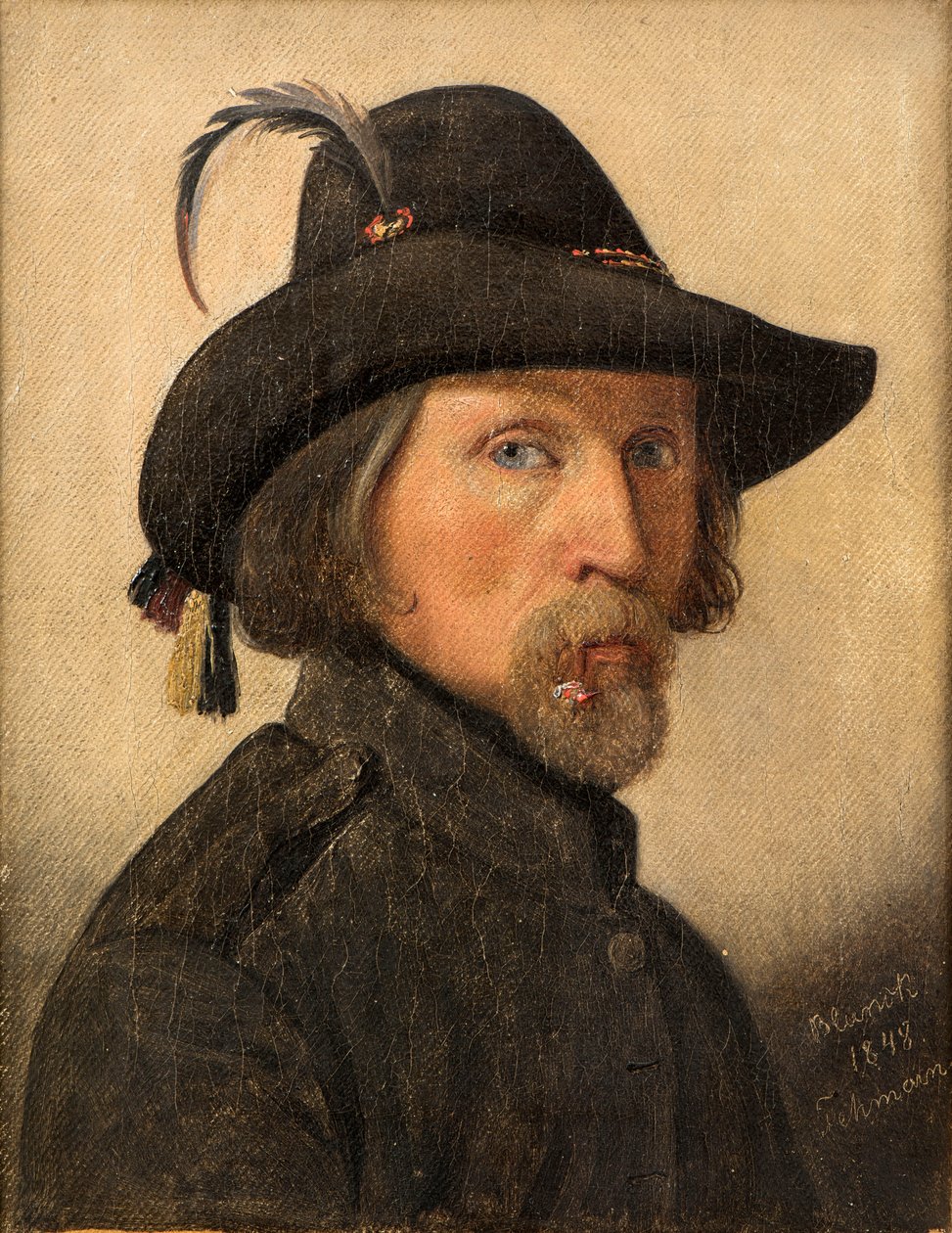 Omakuva legioonalaisena, 1848. tekijältä Ditlev Blunck