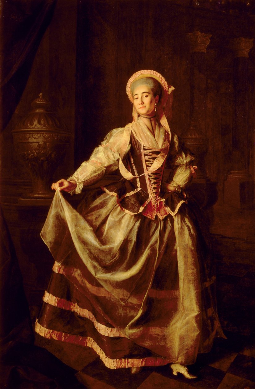 Muotokuva Alexandra Petrovna Liovshinasta (1757-82) 1775 tekijältä Dmitri Grigorievich Levitsky