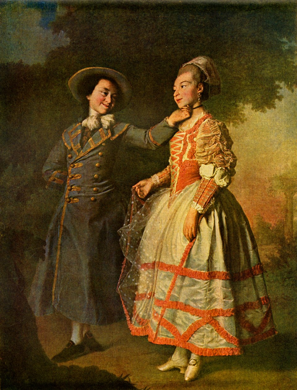 Khovanskaja ja Hruštšova, 1773, 1939. tekijältä Dmitri Grigorievich Levitsky