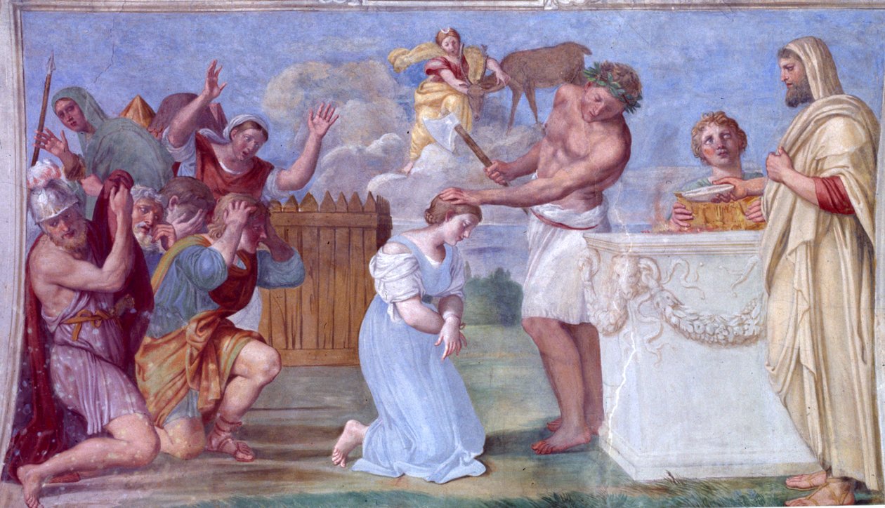 Iphigenian uhri tekijältä Domenichino
