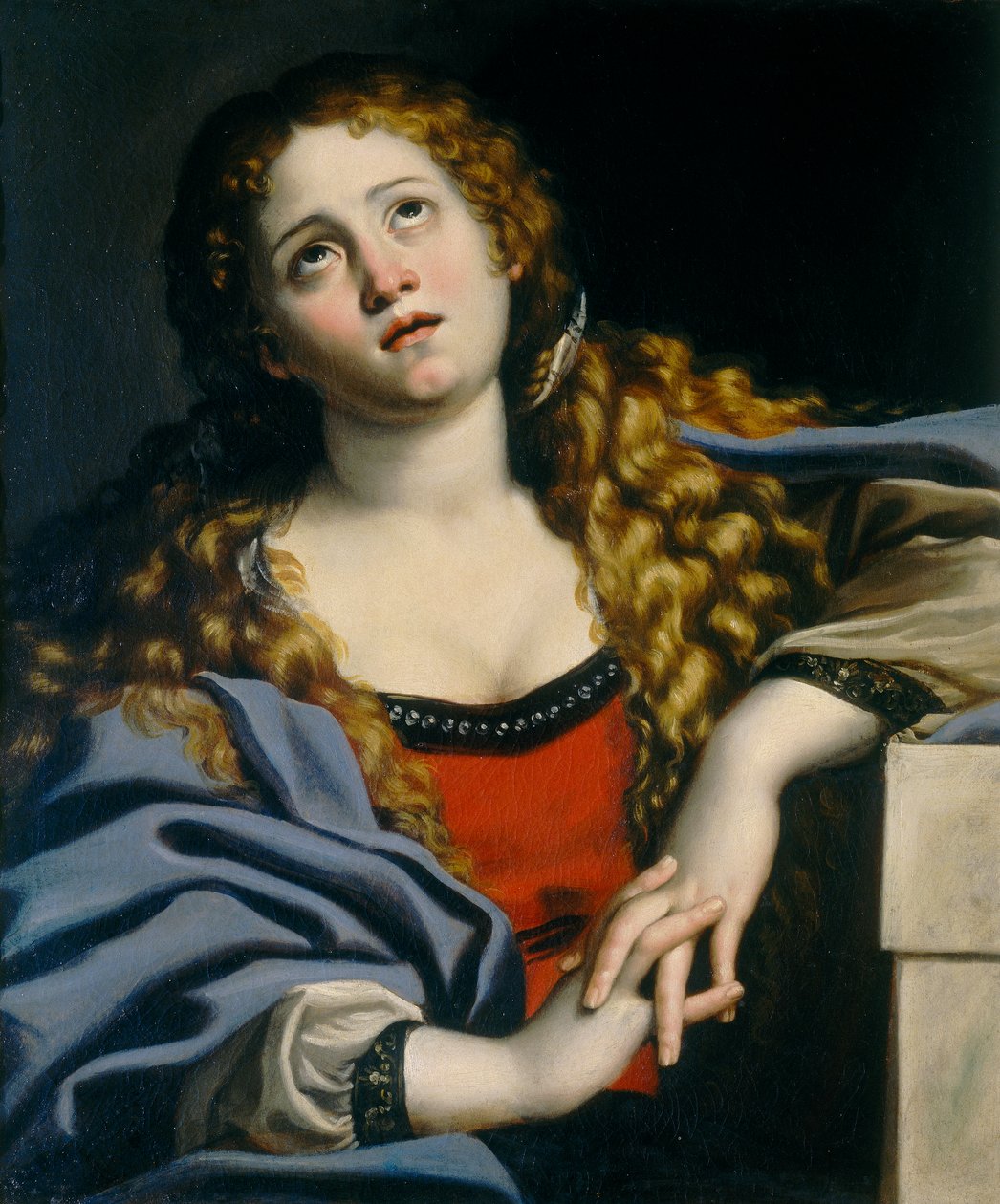 Pyhä Maria Magdaleena tekijältä Domenichino