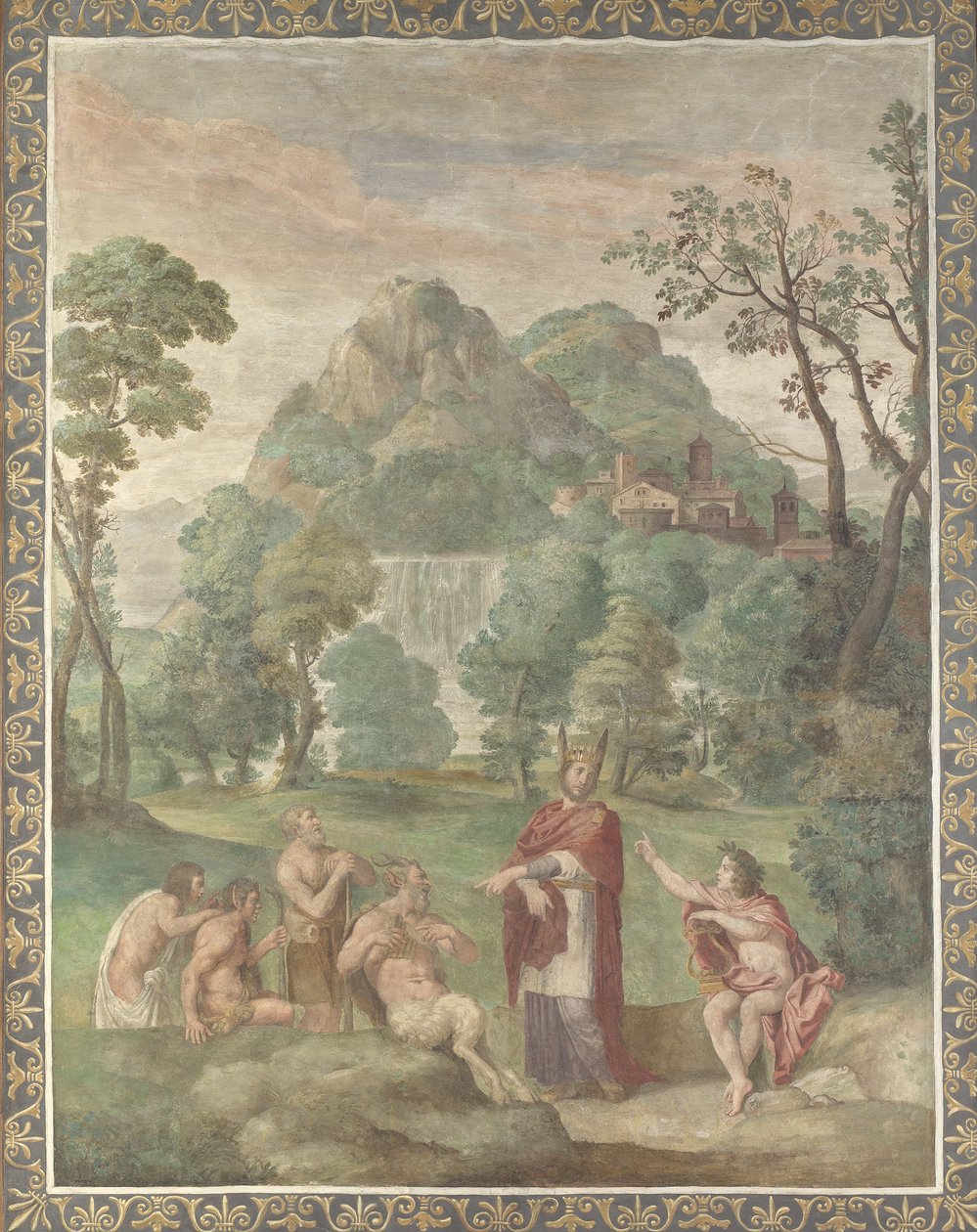 Midaksen tuomio tekijältä Domenichino
