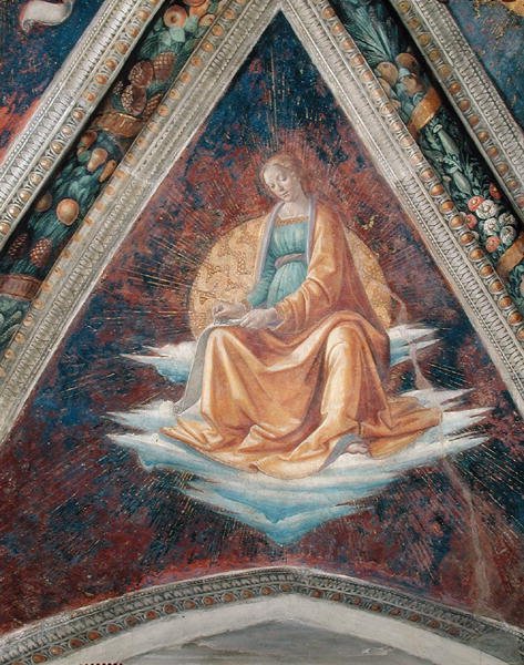 Sibylla, 1483-86 tekijältä Domenico Ghirlandaio