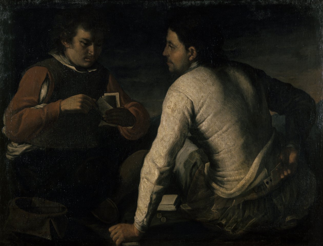 Gamblers, ennen vuotta 1665 tekijältä Domenico Gargiulo