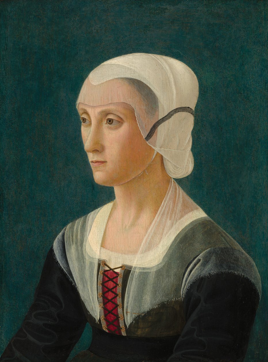 Lucrezia Tornabuoni, n. 1475. tekijältä Domenico Ghirlandaio