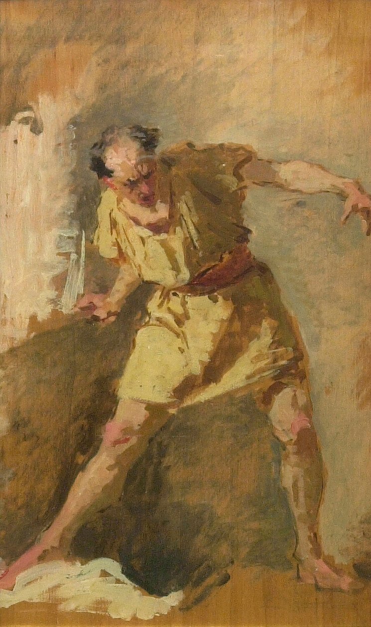 Gladiaattori, 1800-luku. tekijältä Domenico Morelli