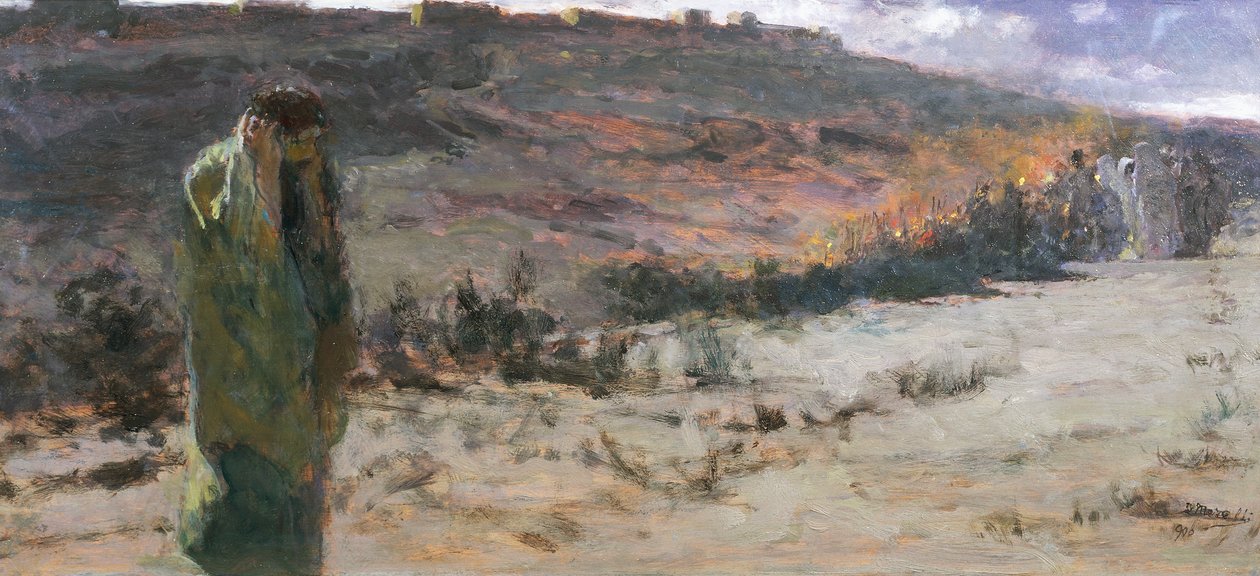 Juudaksen parannus tekijältä Domenico Morelli