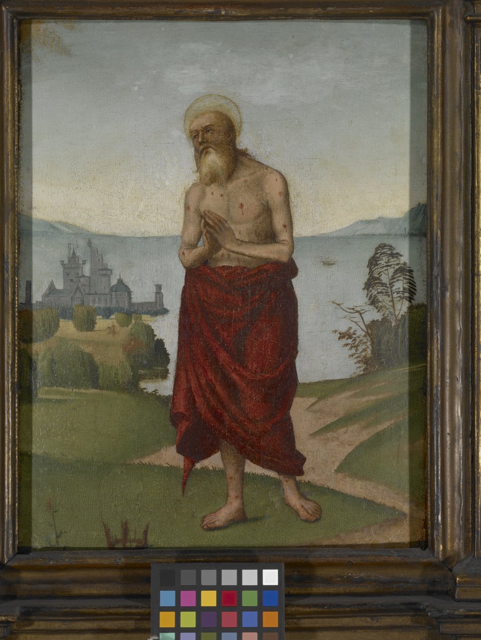 St. Onuphrus (öljy puulle) tekijältä Domenico Panetti