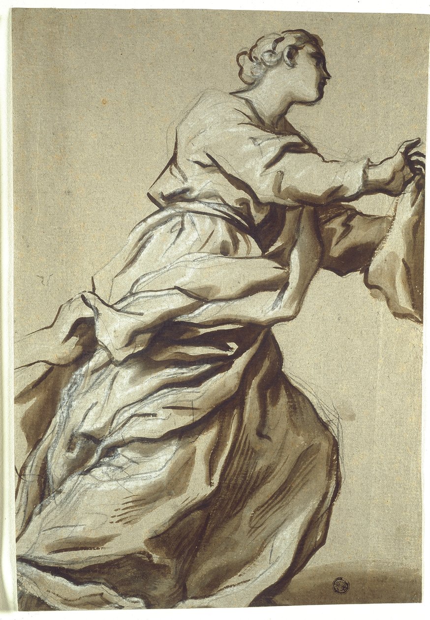 Tutkimus yksityiskohtiin: Saint Veronica tekijältä Domenico Piola